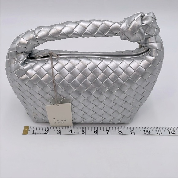 a new day Silver Braided Hobo Bag - Picture 8 of 9